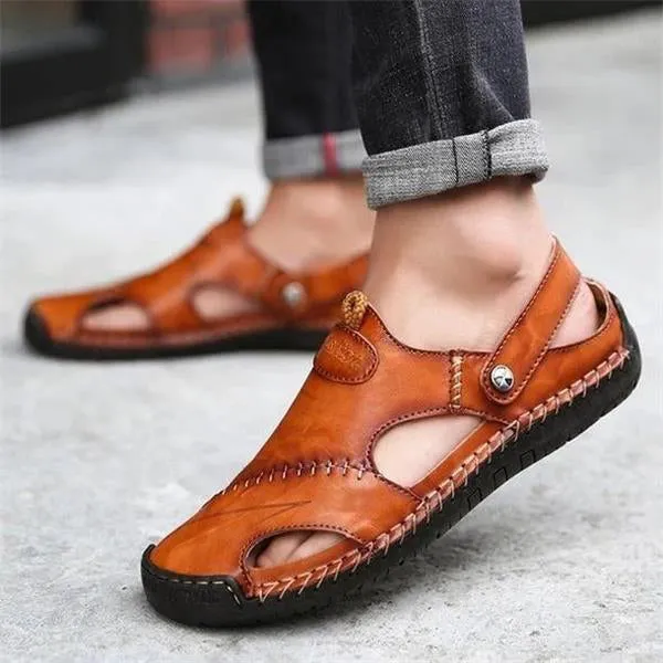 Mikel | High-quality leisure sandals made of soft leather
