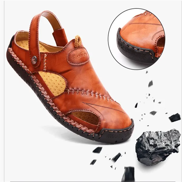 Mikel | High-quality leisure sandals made of soft leather