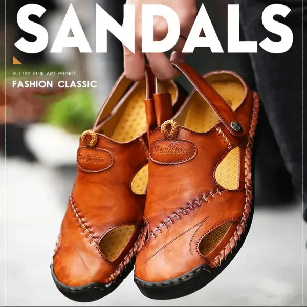 Mikel | High-quality leisure sandals made of soft leather