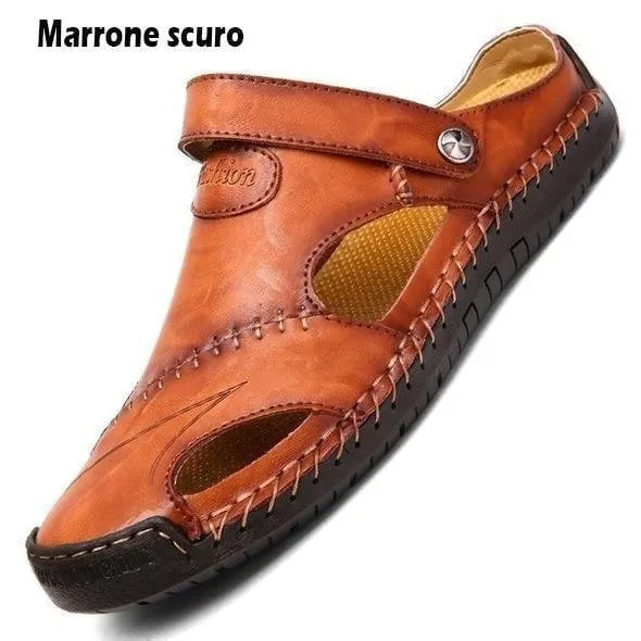 Mikel | High-quality leisure sandals made of soft leather