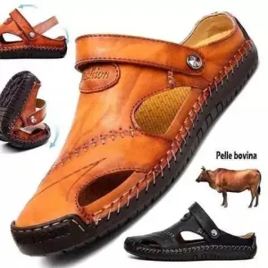 Mikel | High-quality leisure sandals made of soft leather