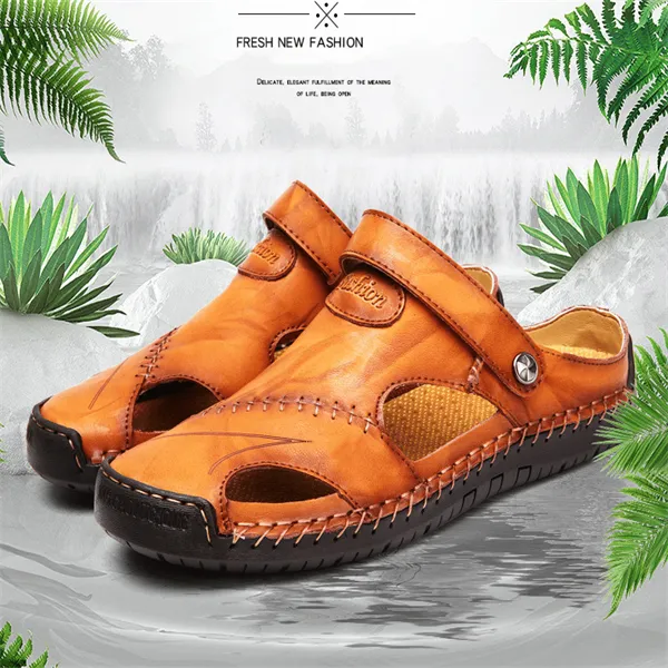 Mikel | High-quality leisure sandals made of soft leather