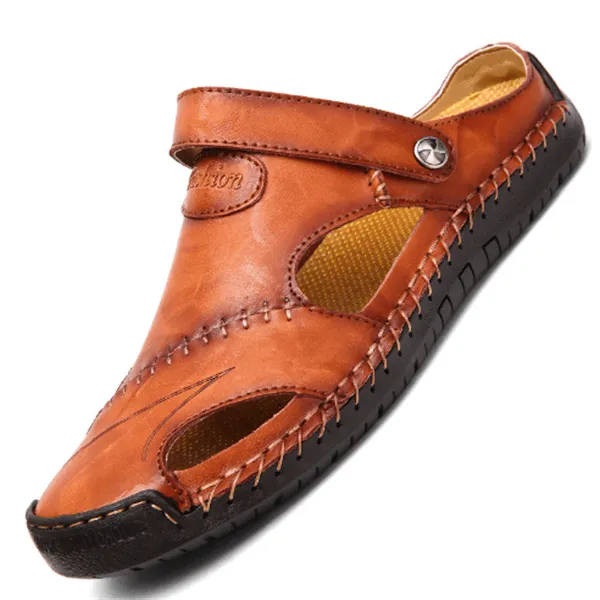 Mikel | High-quality leisure sandals made of soft leather