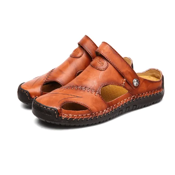 Mikel | High-quality leisure sandals made of soft leather
