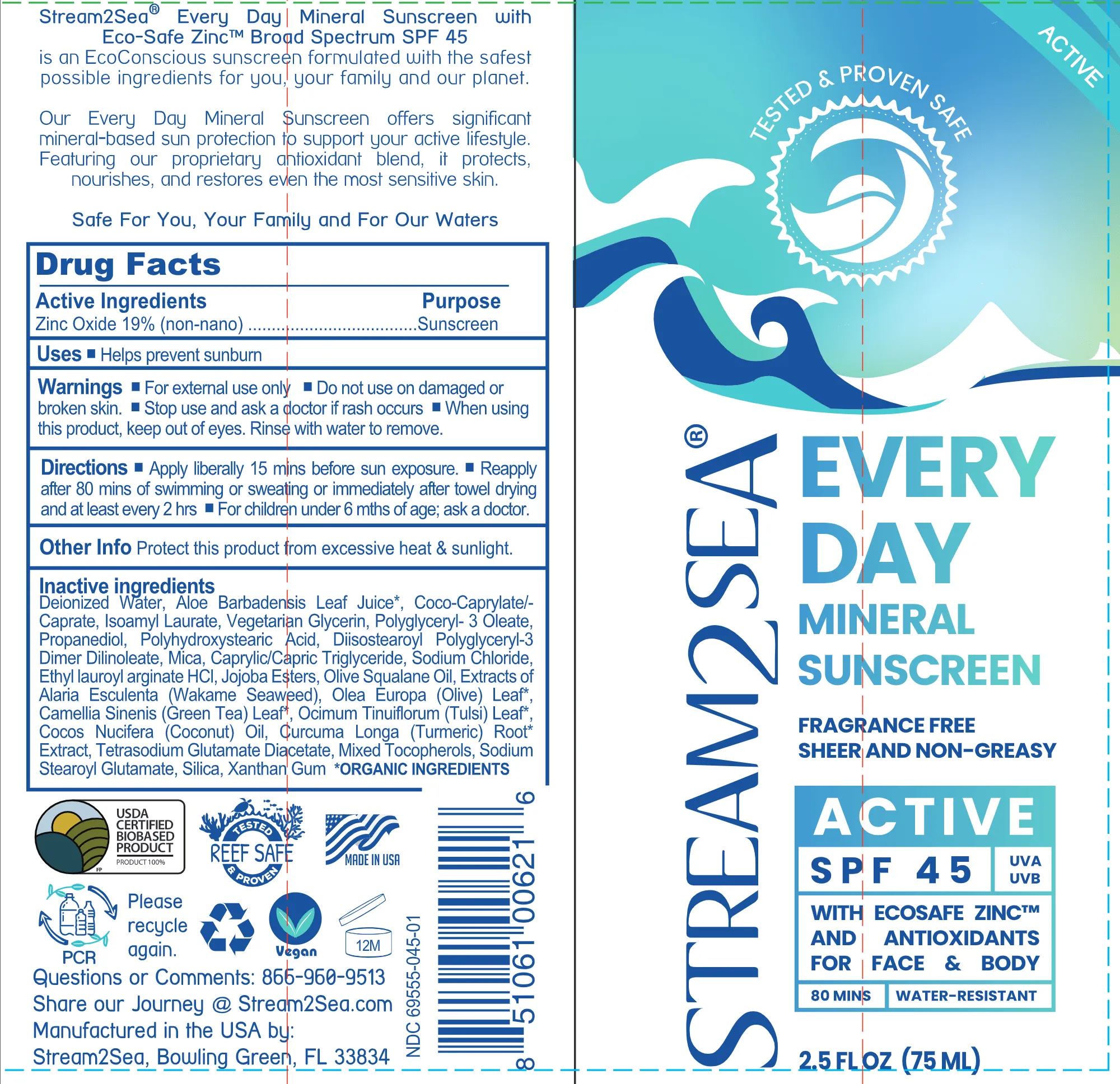 Mineral Sunscreen - Active