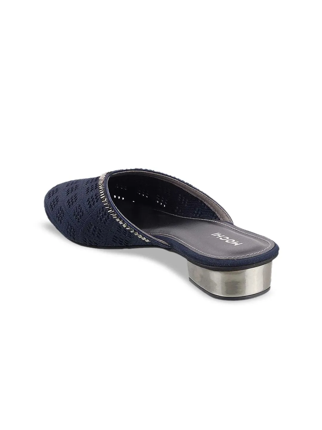 Mochi Blue Comfort Mules