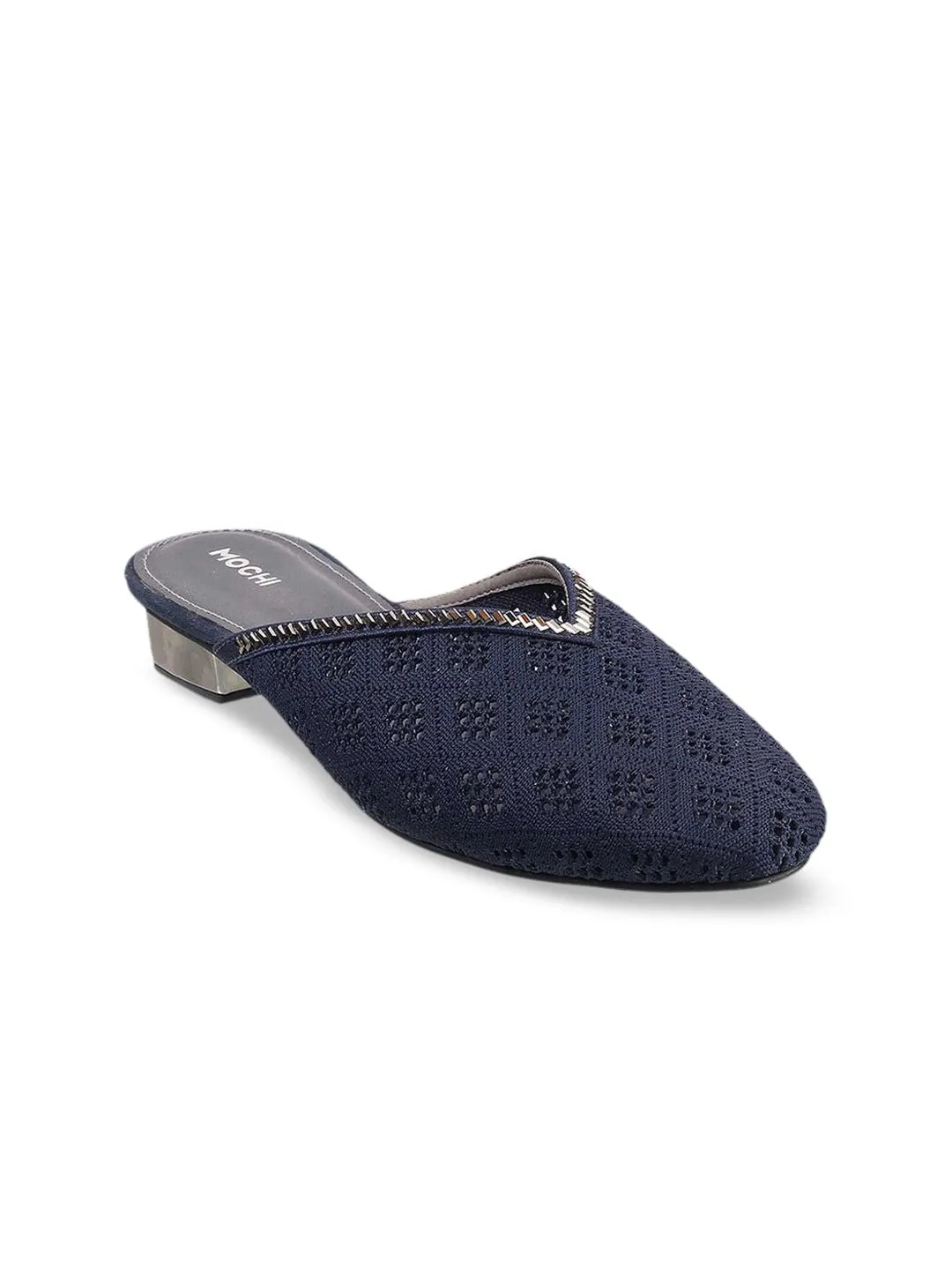 Mochi Blue Comfort Mules