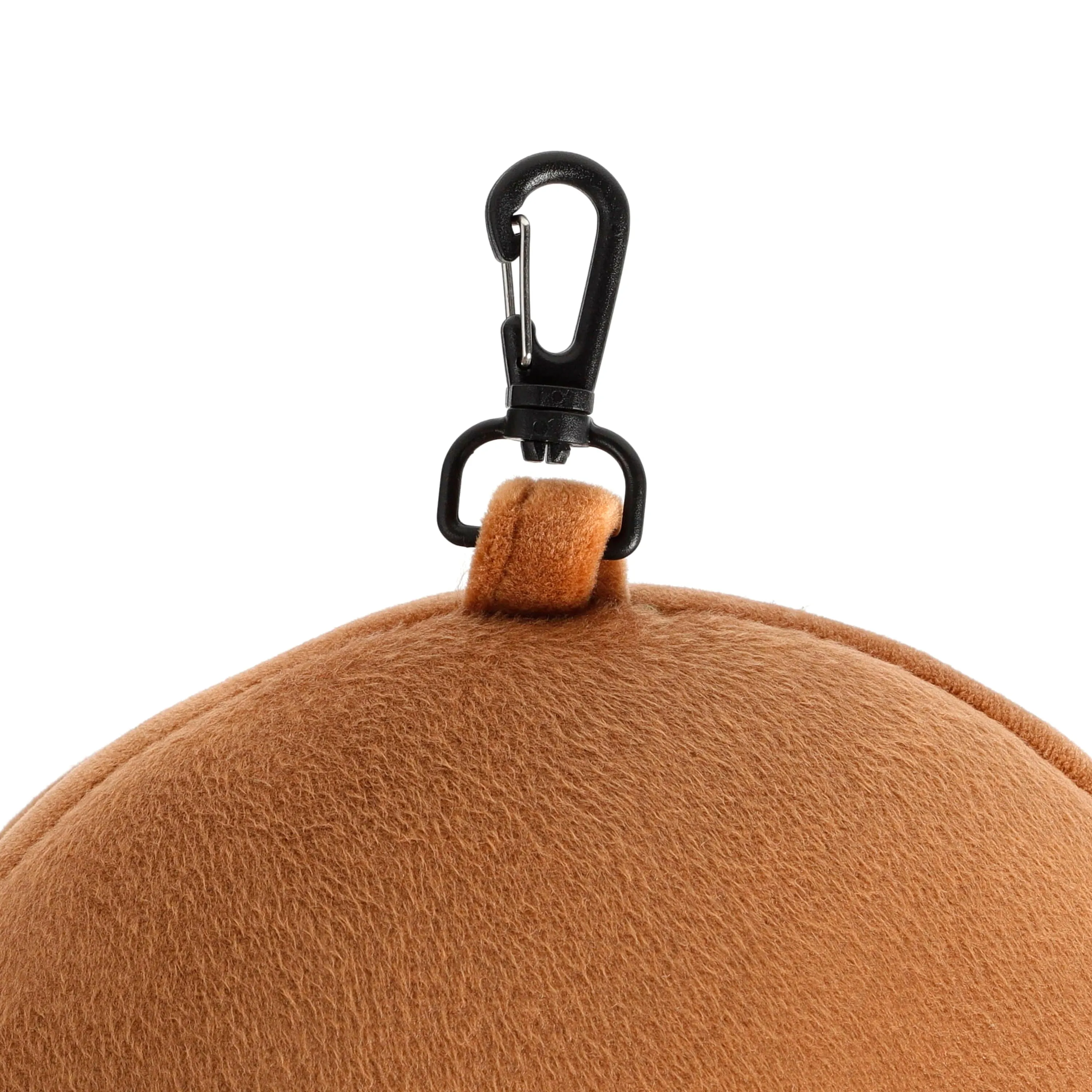 Monkey Relaxeazzz Plush Round Travel Pillow & Eye Mask Set