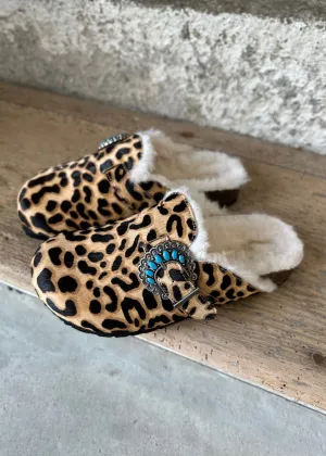 Mules Schmoove Paloma clog Léo/fur