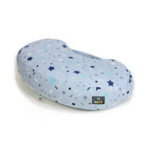 NAI-B INFLATABLE BABY FEEDING CUSHION - GRAY