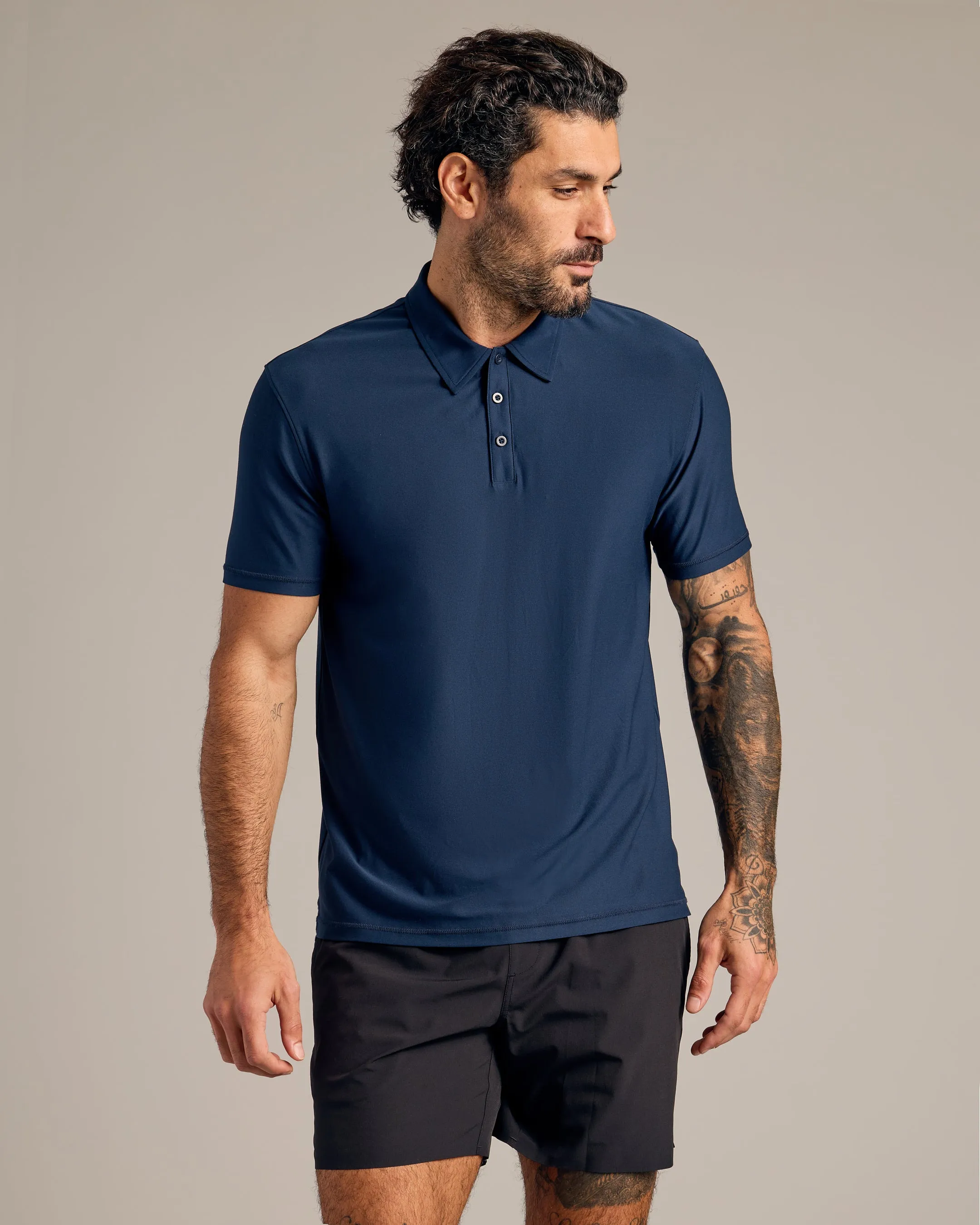 Navy Active Polo 2.0