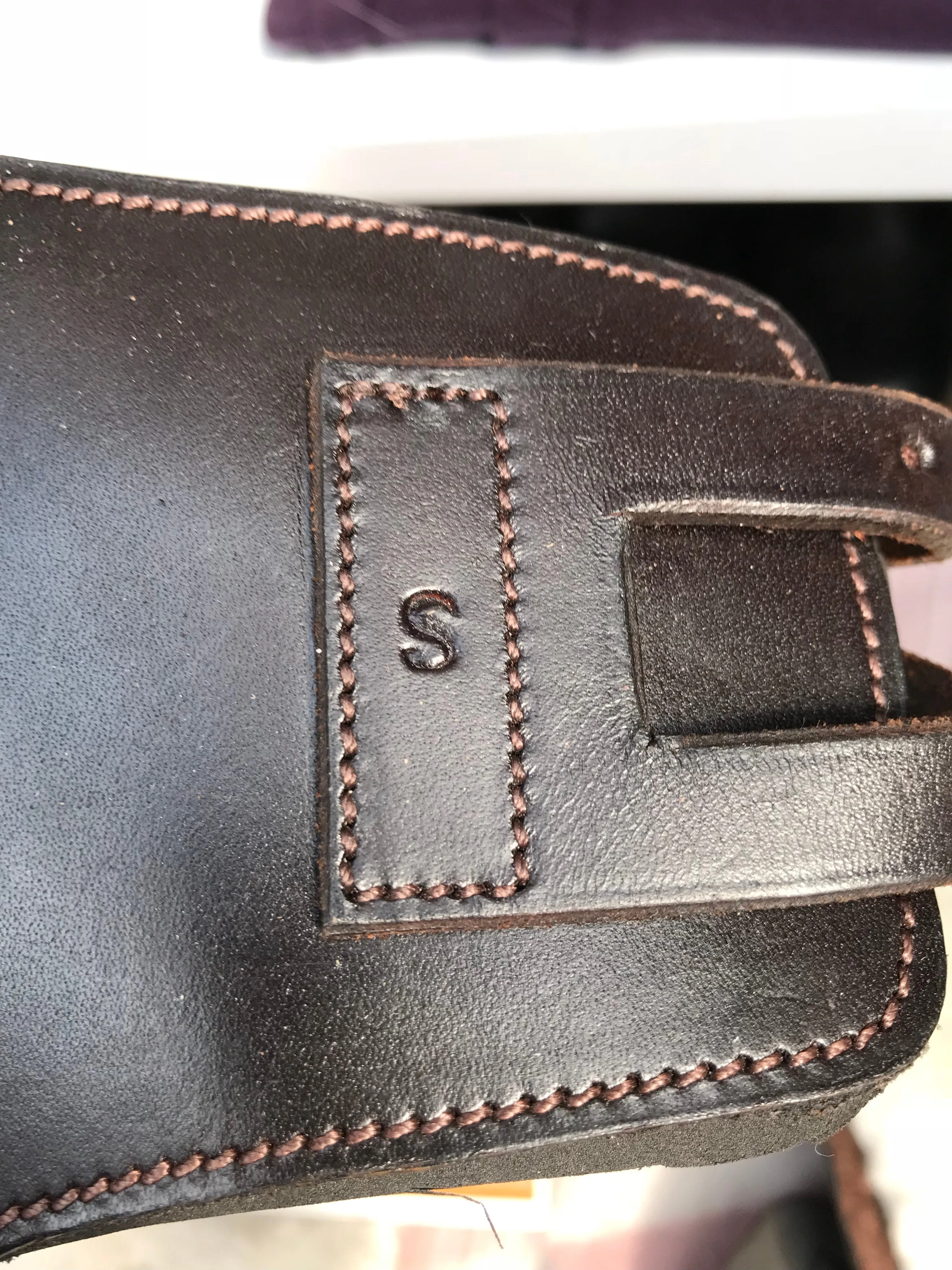 NEW Caldene leather fetlock boots size pony comes with inserts FREE POSTAGE