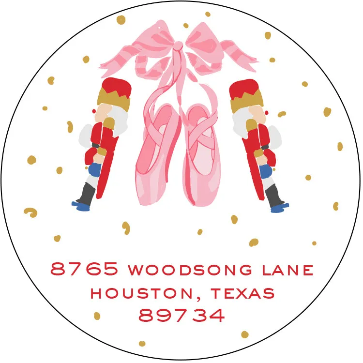 Nutcracker Ballet Return Sticker