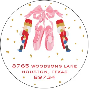 Nutcracker Ballet Return Sticker