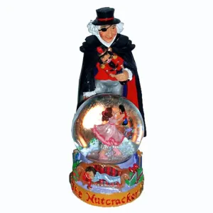 Nutcracker Snow Globe with Standing Character