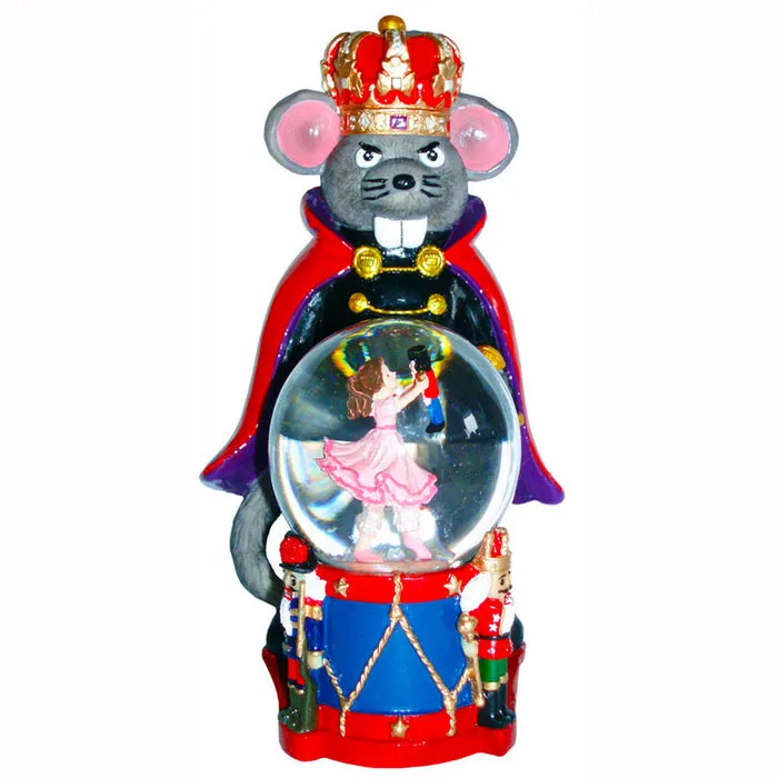 Nutcracker Snow Globe with Standing Character