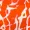 Orange Giraffe Print Strappy Racer Neck Jumpsuit