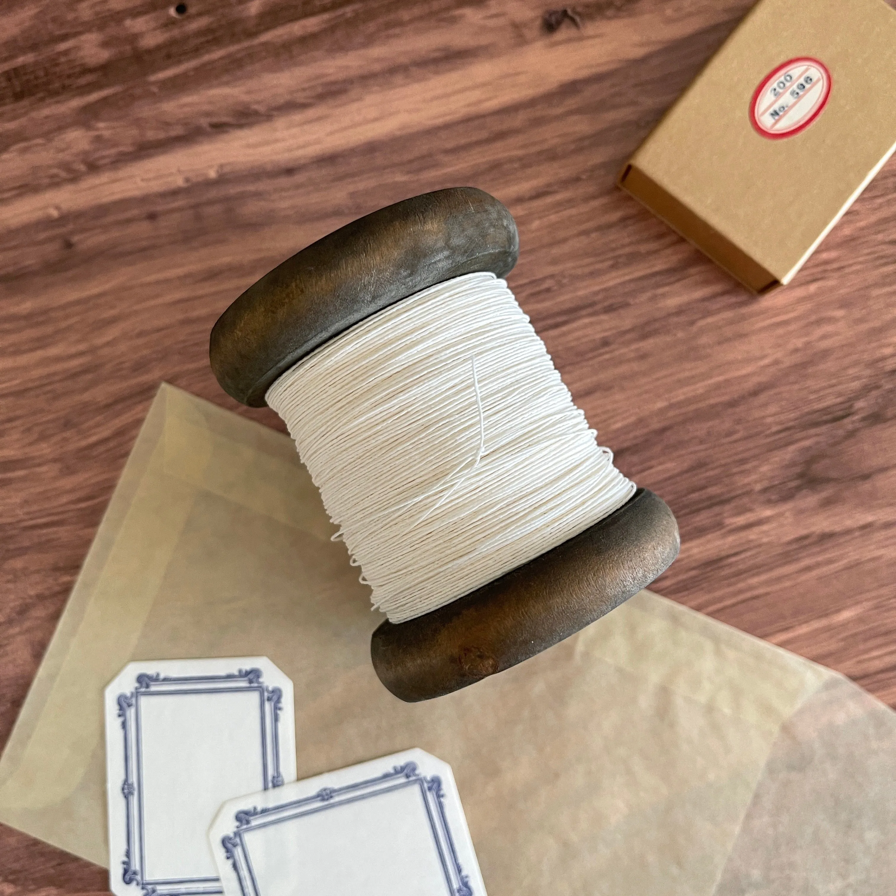 [Paper Twine] Finest White Paper Yarn