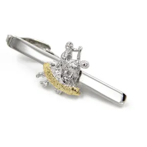 Pas De Deux Ballet Duet Dancer Tie Clip Clasp Bar