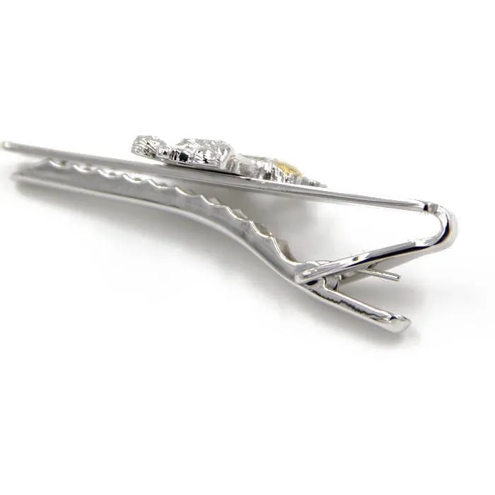 Pas De Deux Ballet Duet Dancer Tie Clip Clasp Bar