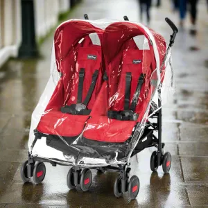 PEG PEREGO TWIN STROLLER RAINCOVER