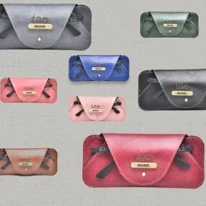 Personalized Stylish Eyewear Case - Pink
