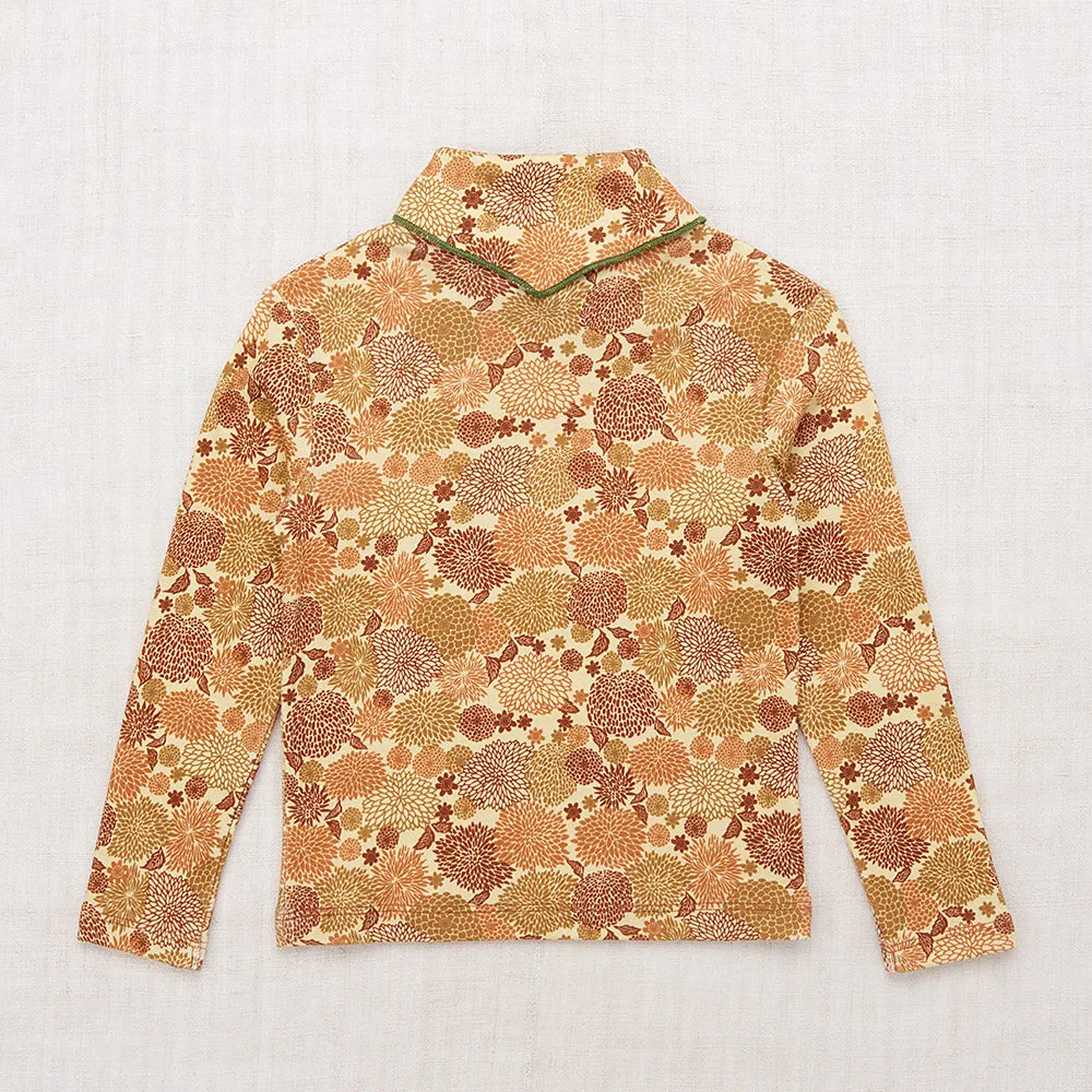 Pima Cotton Scout Top - Acorn Chrysanthemum