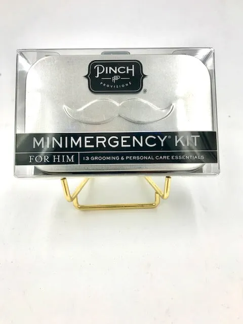 Pinch Minimergency Kit for Him-Silver