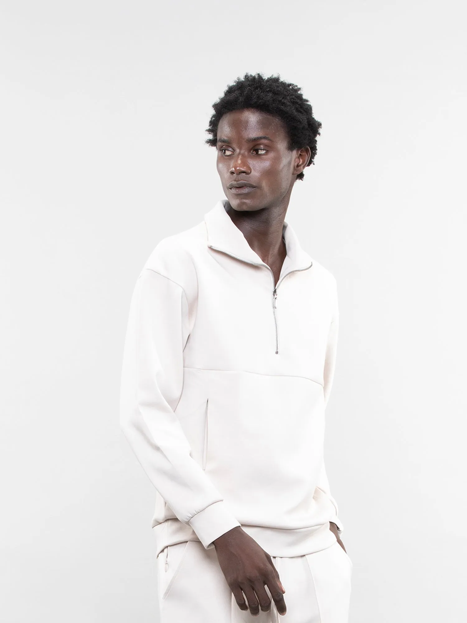 Quarter-zip sweatshirt