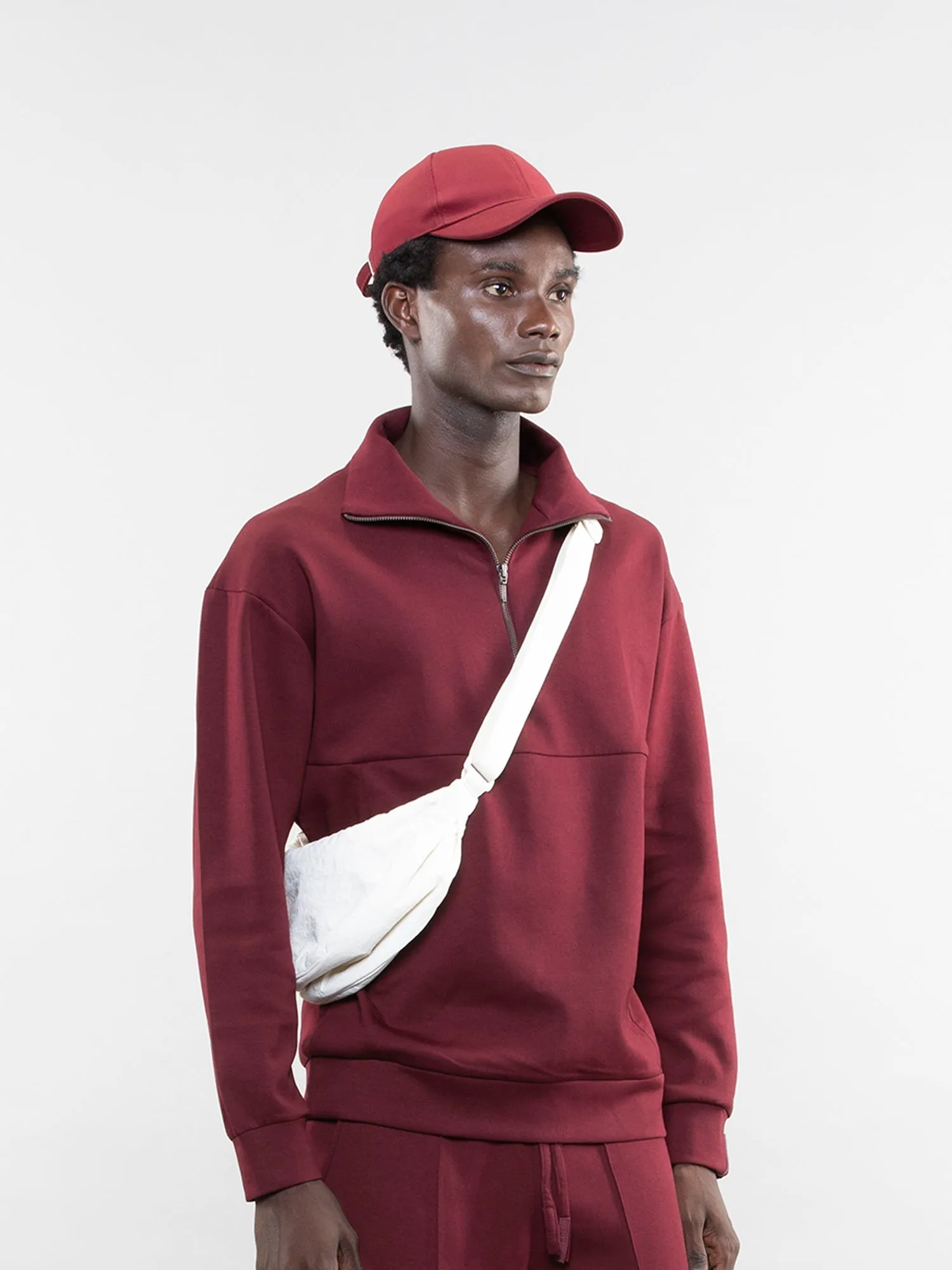 Quarter-zip sweatshirt
