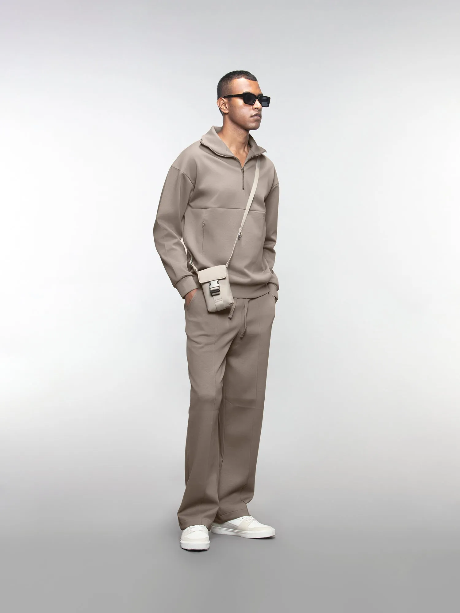 Quarter-zip sweatshirt