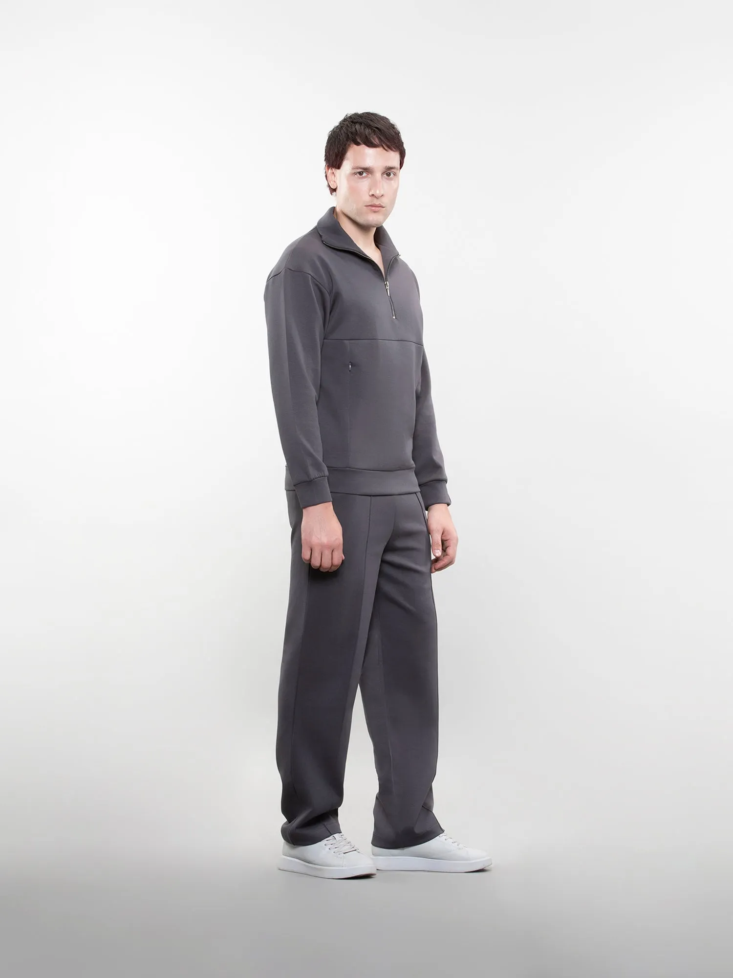 Quarter-zip sweatshirt