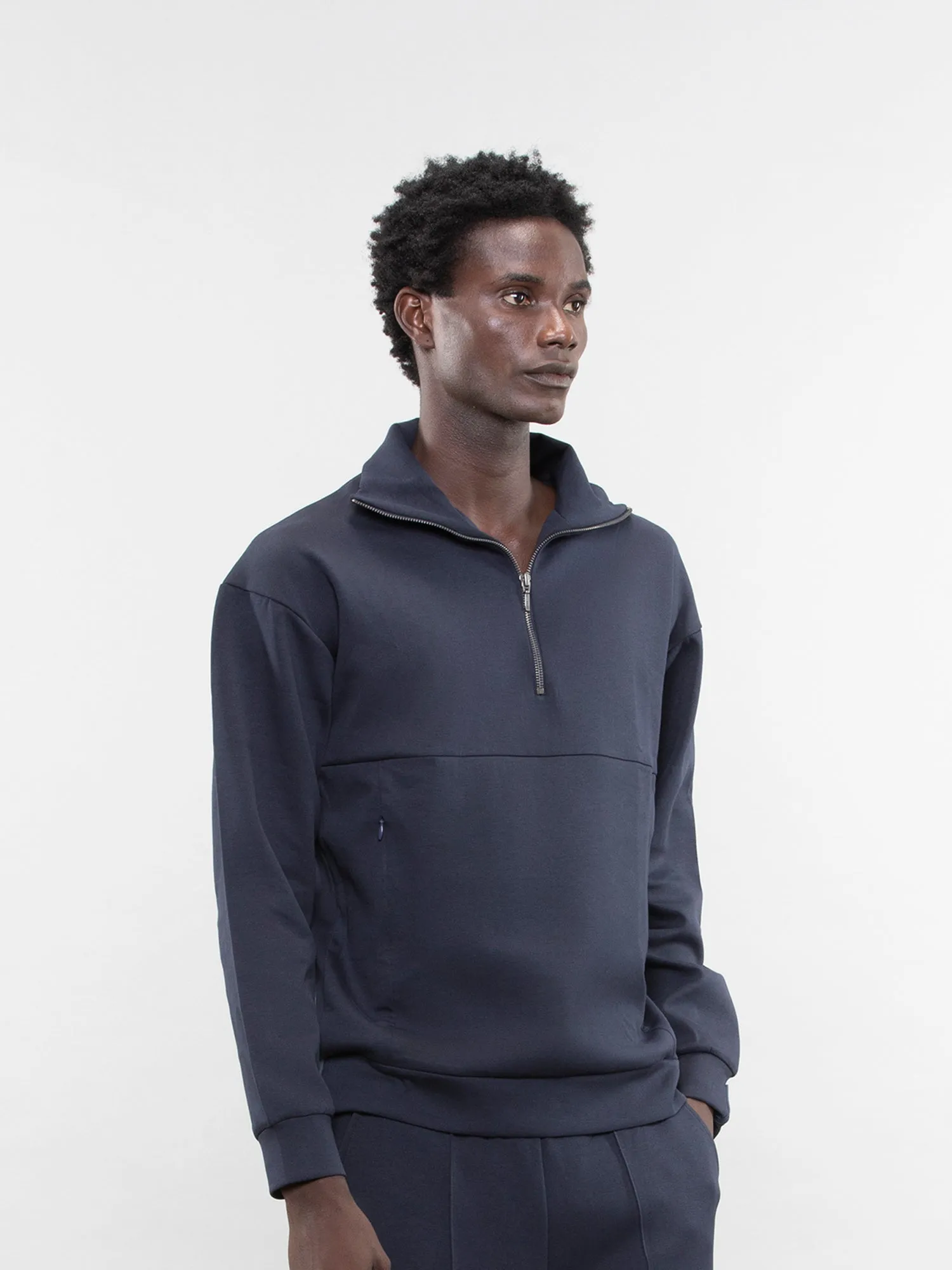Quarter-zip sweatshirt
