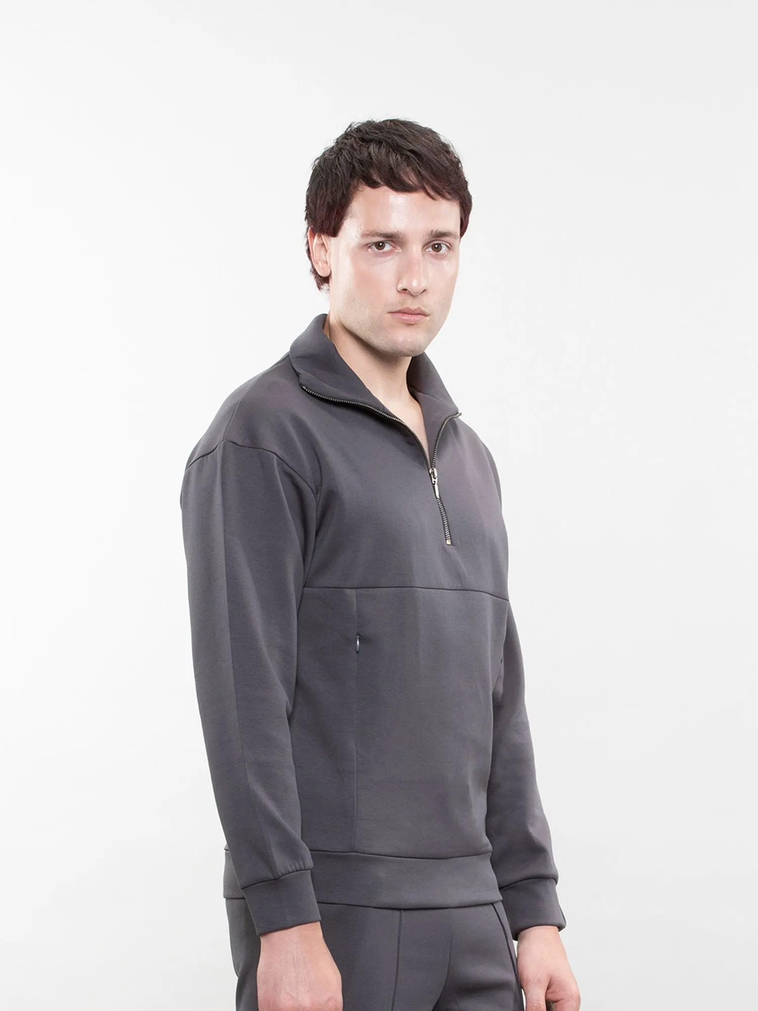 Quarter-zip sweatshirt