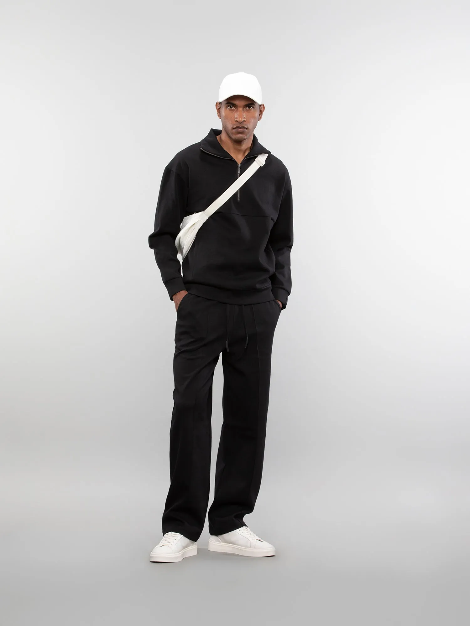 Quarter-zip sweatshirt