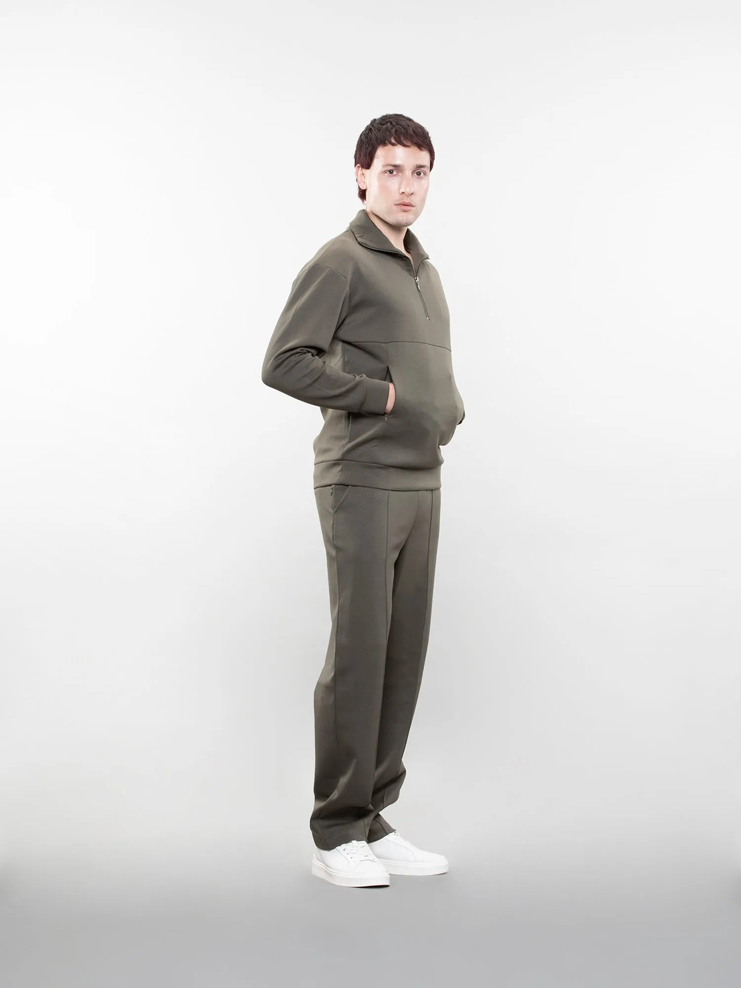 Quarter-zip sweatshirt