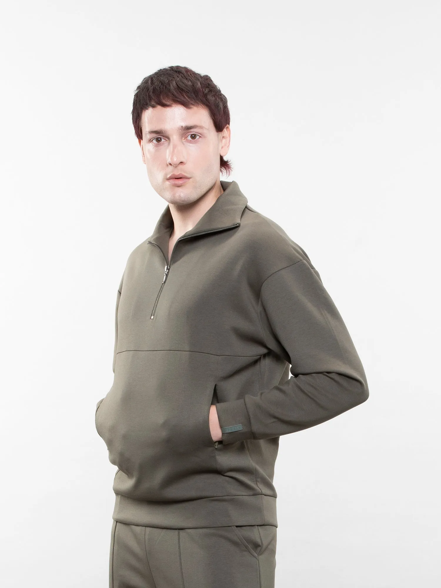 Quarter-zip sweatshirt
