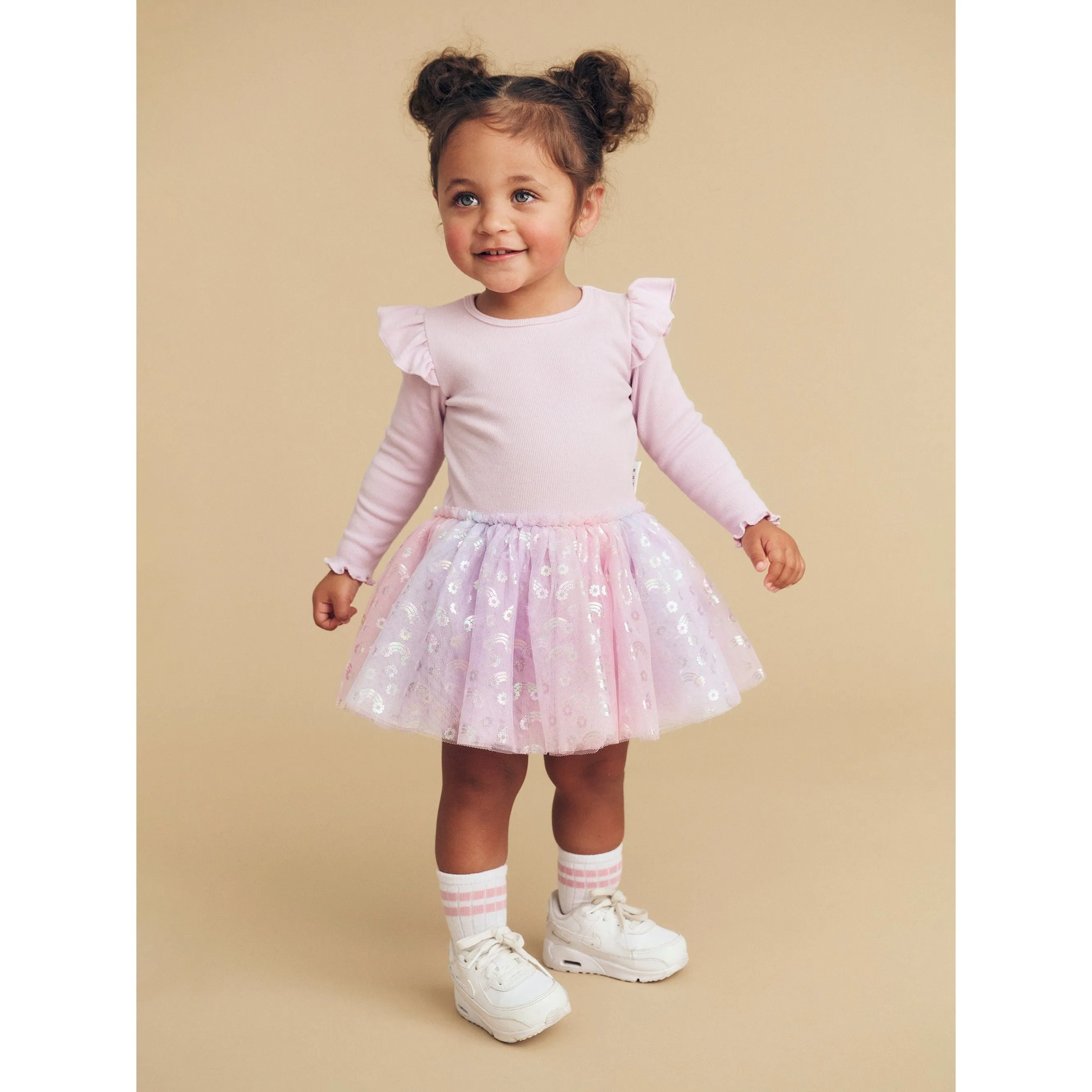Rainbow Rib Ballet Onesie