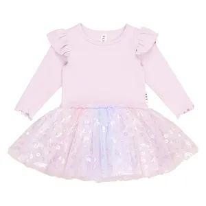 Rainbow Rib Ballet Onesie
