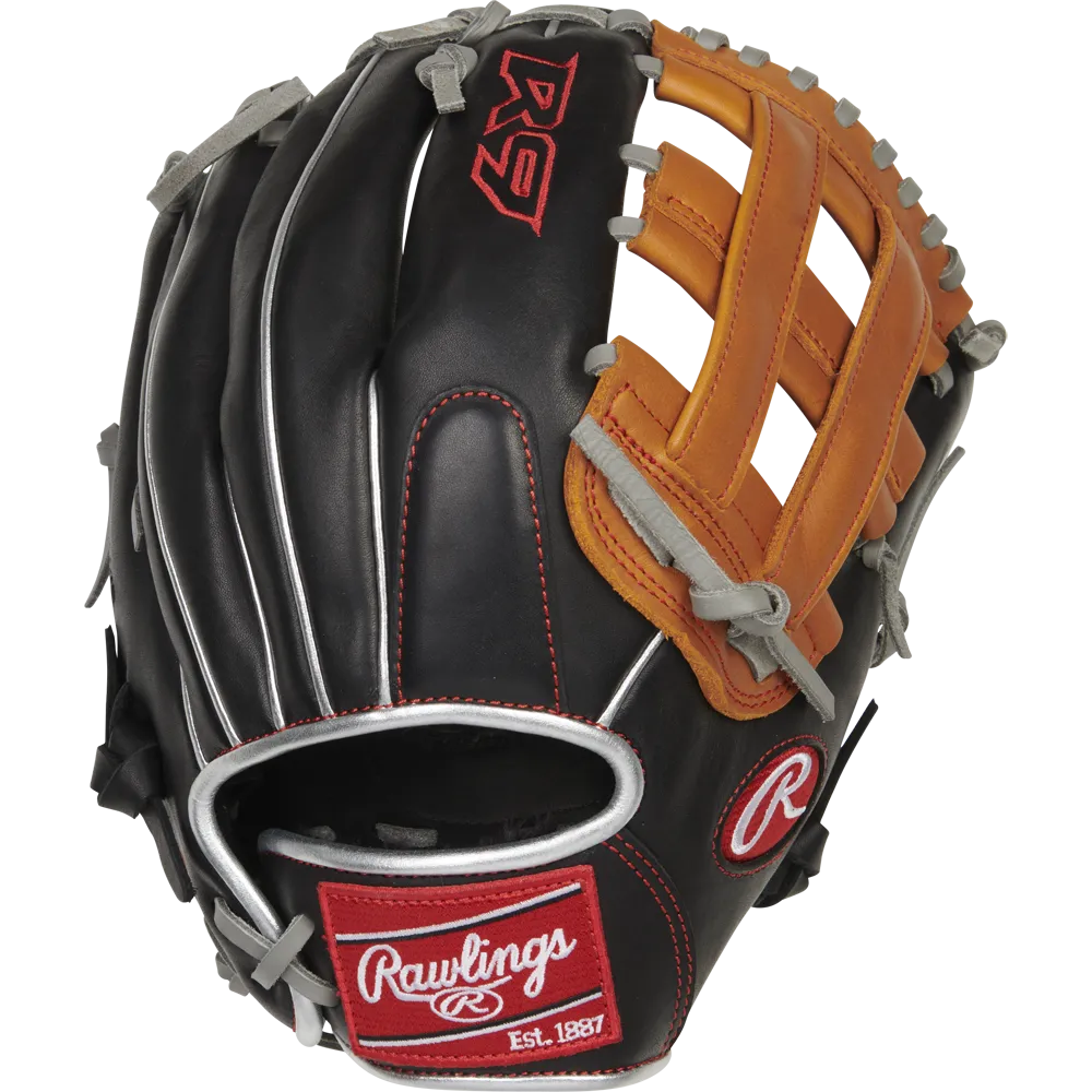 Rawlings R9 12" ContoUR Baseball Glove: R9120U-6BT