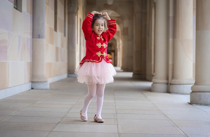 Red Toy Soldier Jacket
