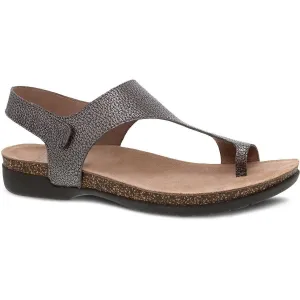 Reece | Metallic Leather | Pewter