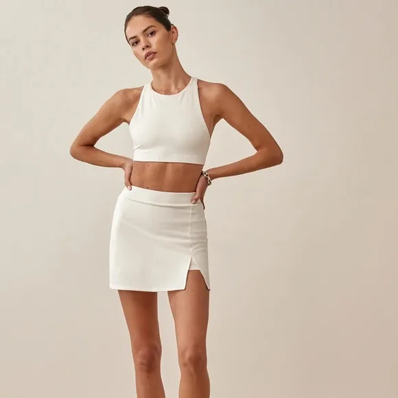 Reformation Nina Ecomove Active Skirt