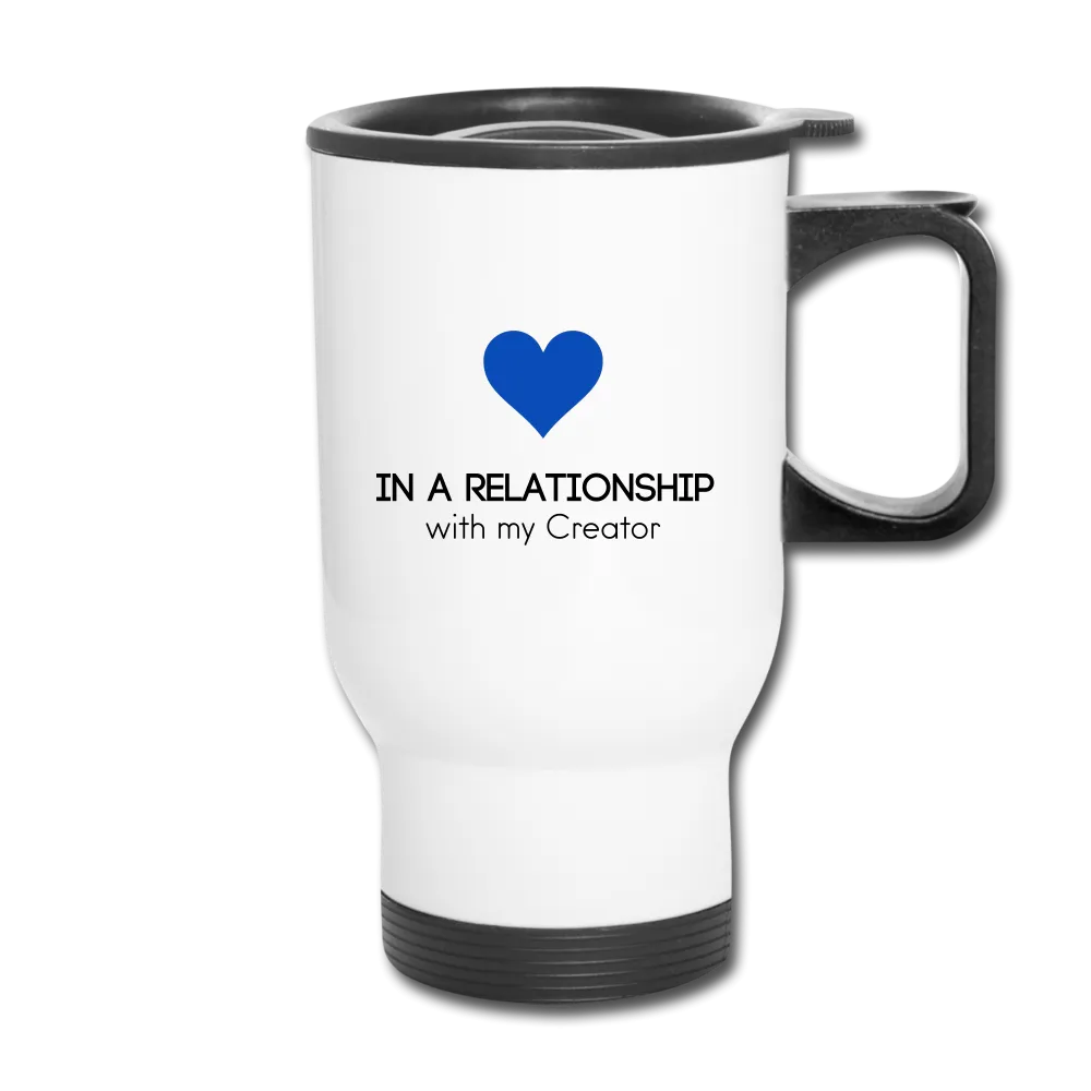 Relationship Status Travel Mug
