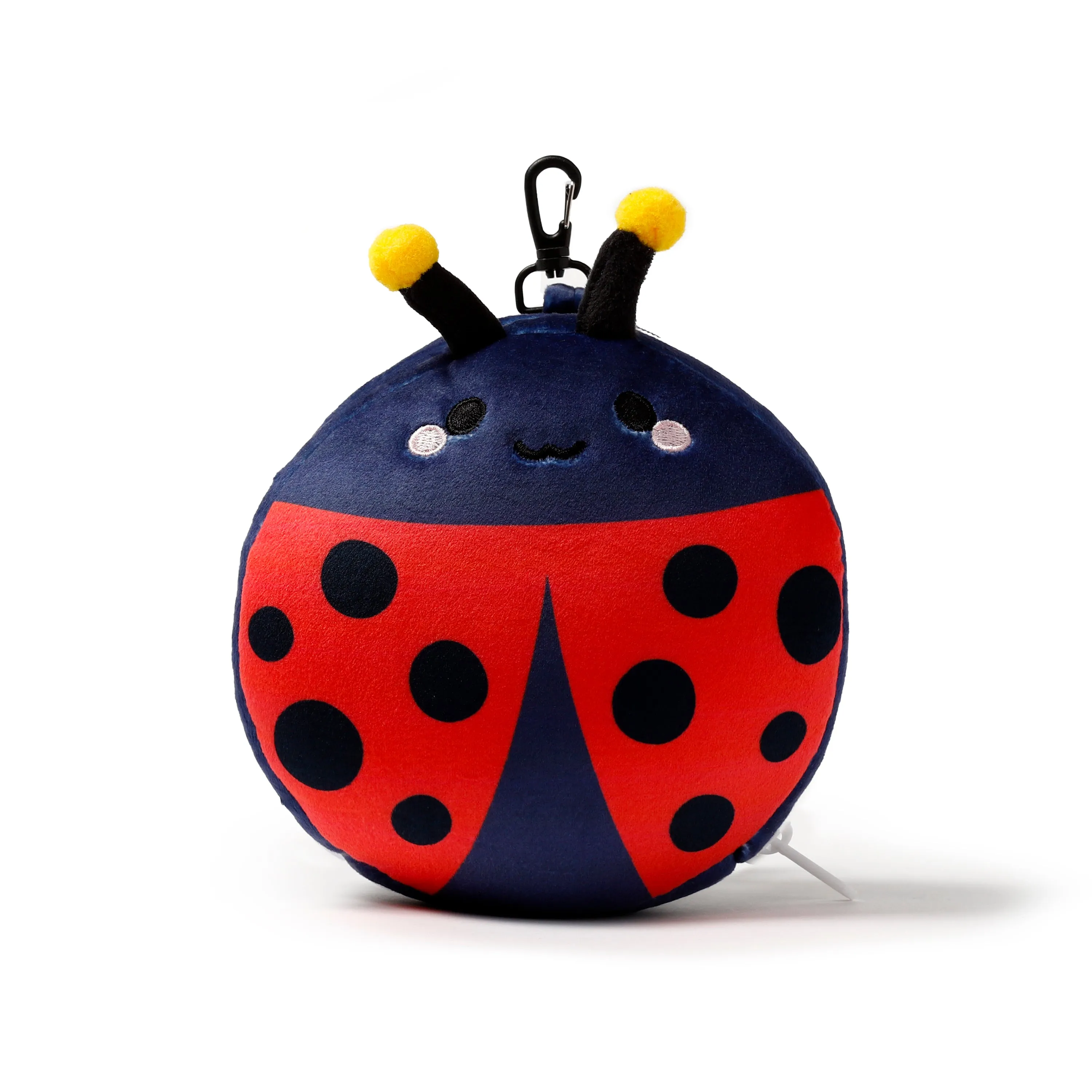 Relaxeazzz Travel Pillow & Eye Mask - Adorabugs Ladybug