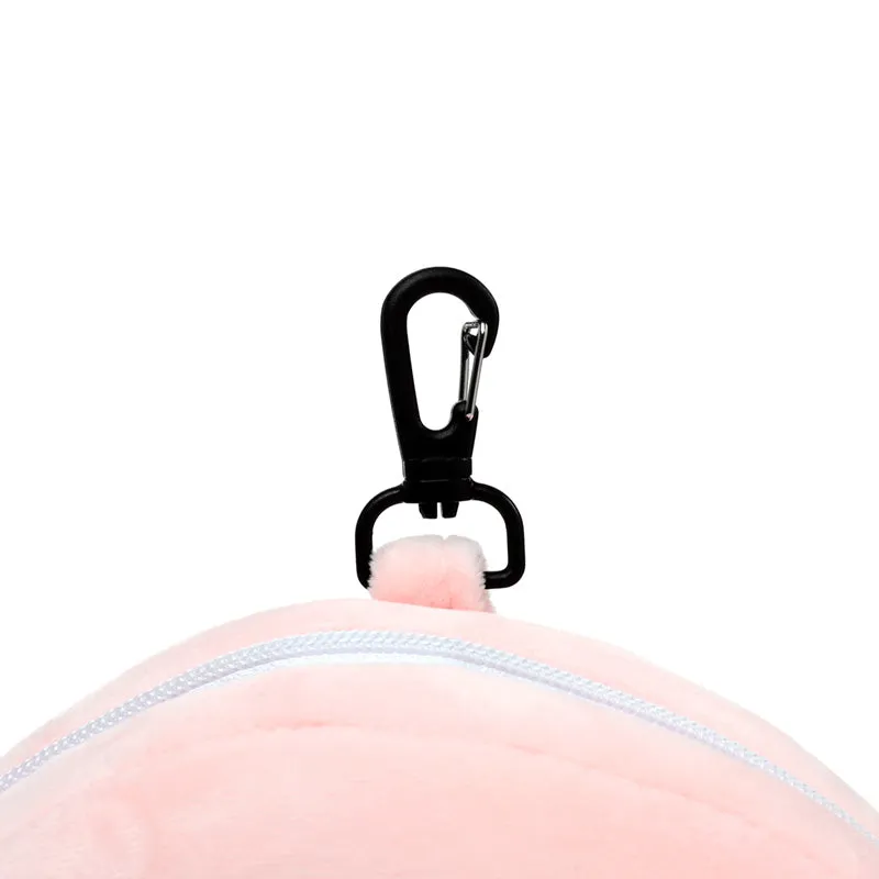Relaxeazzz Travel Pillow & Eye Mask  - Adoramals Maddie the Axolotl
