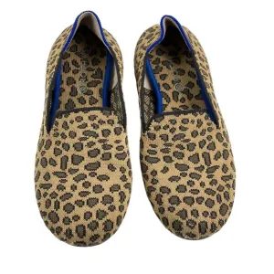 Rothys Cheetah Print Round Toe Ballet Flat Girls Size K4