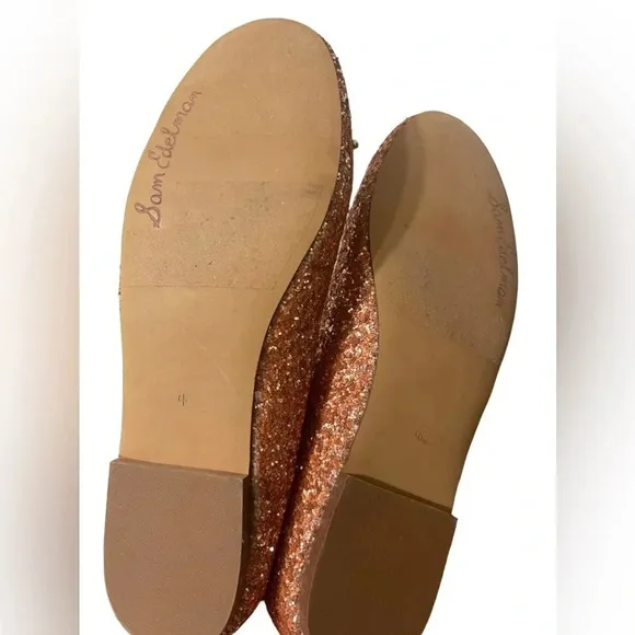 Sam Edelman Unisex-Child Felicia Mini Ballet Flat, size is 4