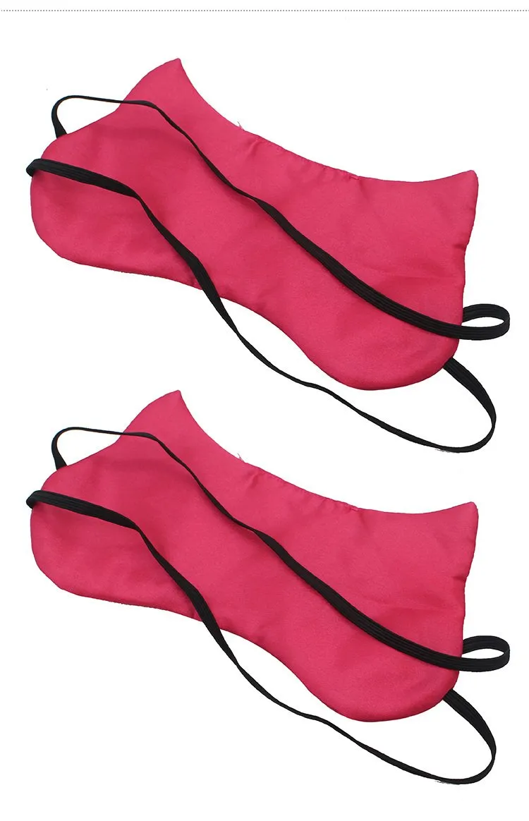 Satin Eye Mask With Pointed Ears