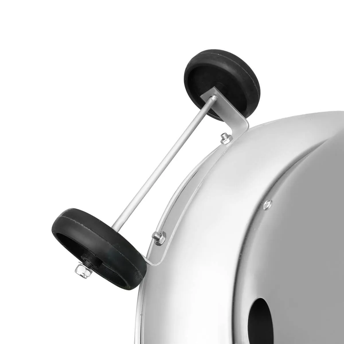 Silver Propane Patio Heater with Wheels I SPAFAIR